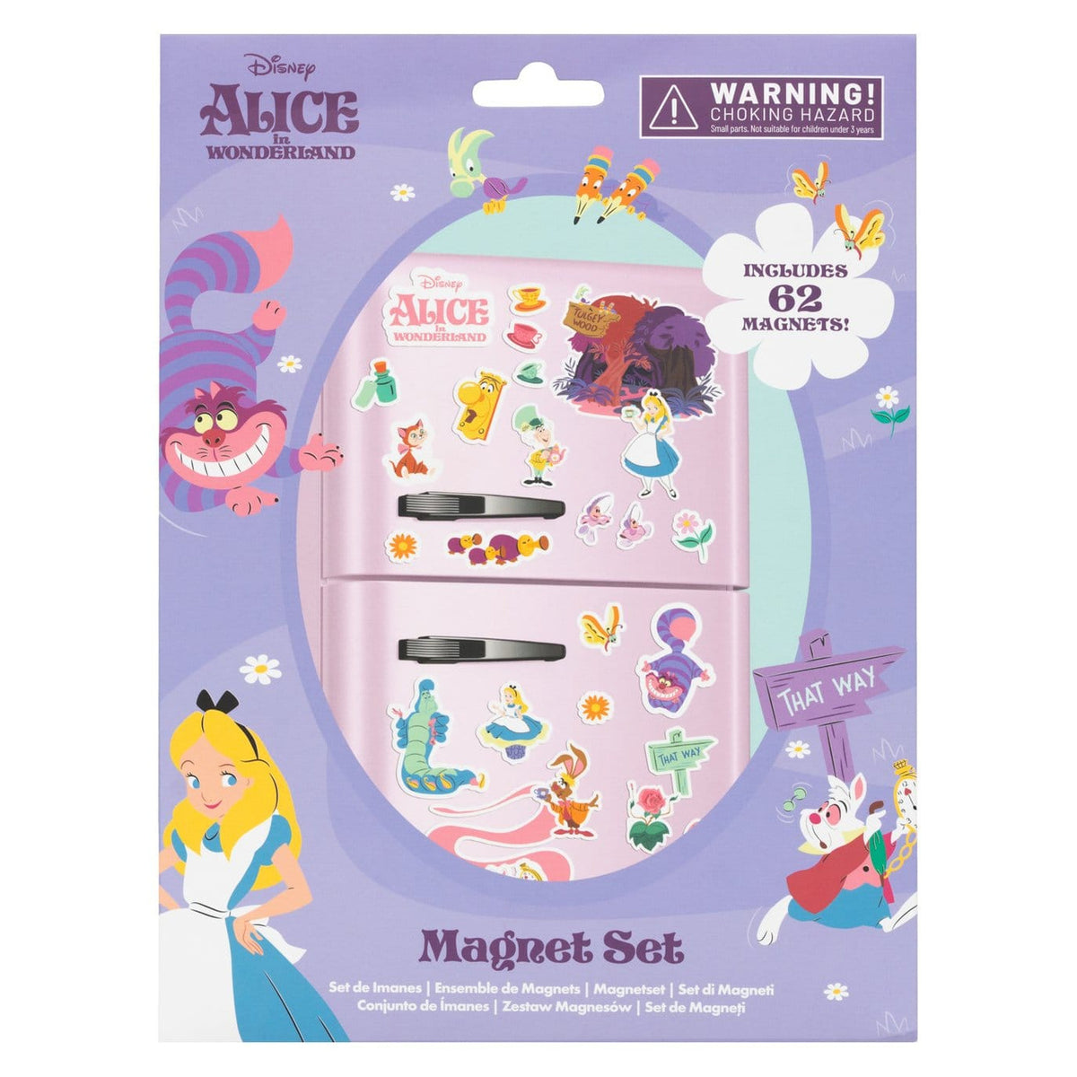 Image produit Disney Alice au pays des merveilles - Set de magnets prédécoupés
