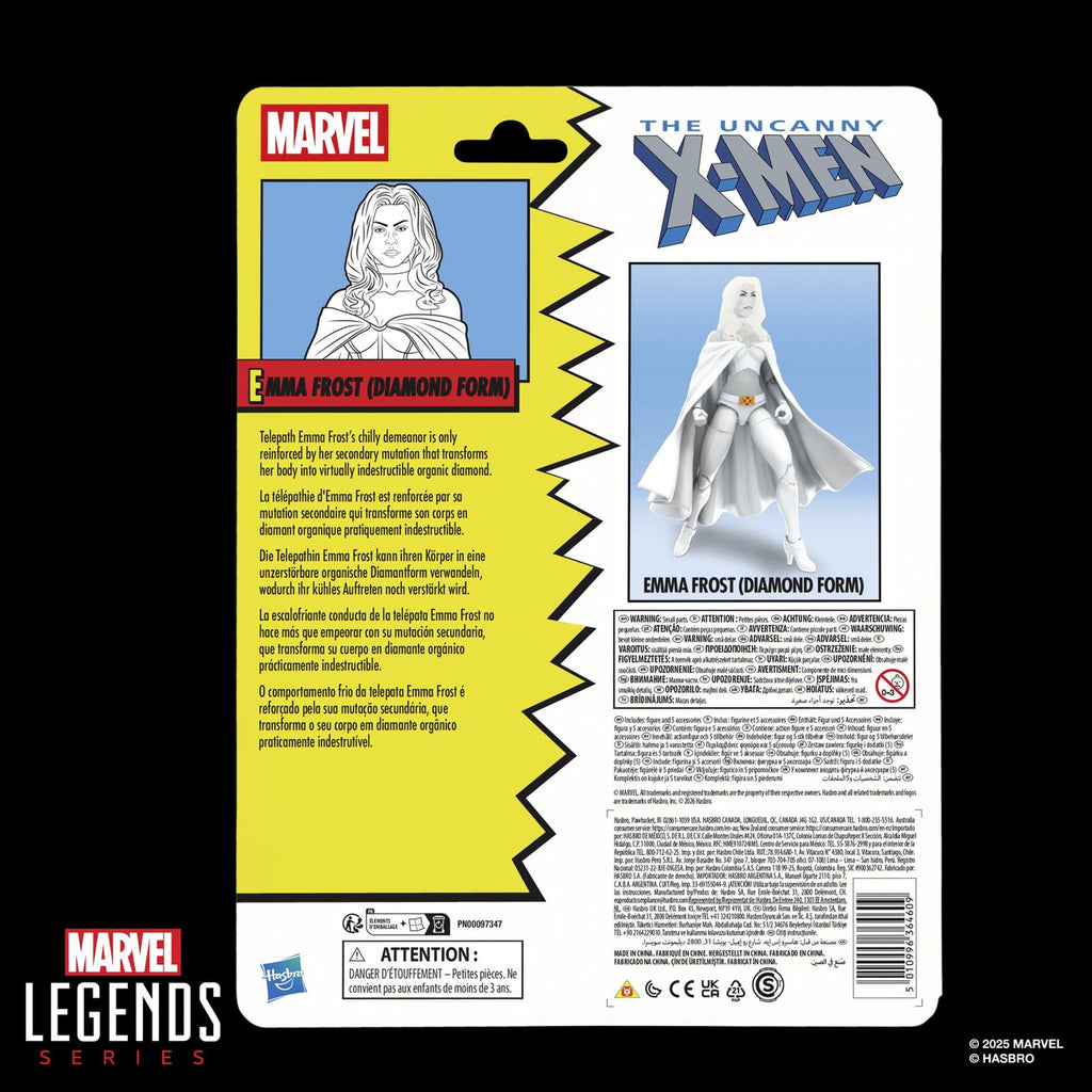 Immagine del prodotto Action figure Emma Frost Marvel Legends The Uncanny X-Men