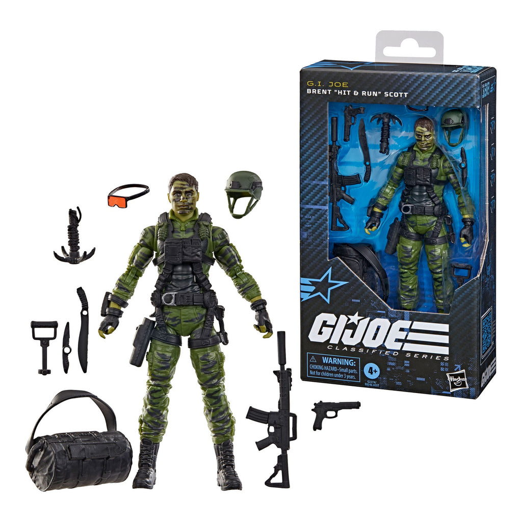 Immagine del prodotto Action figure G.I. Joe Classified Series Brent "Hit & Run"