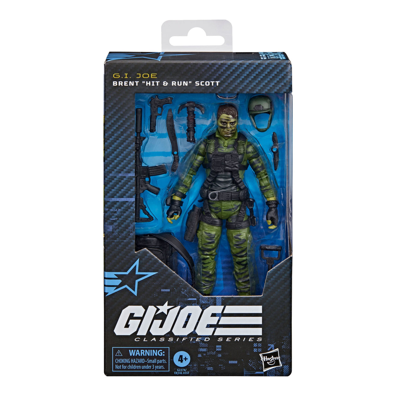 Immagine del prodotto Action figure G.I. Joe Classified Series Brent "Hit & Run"