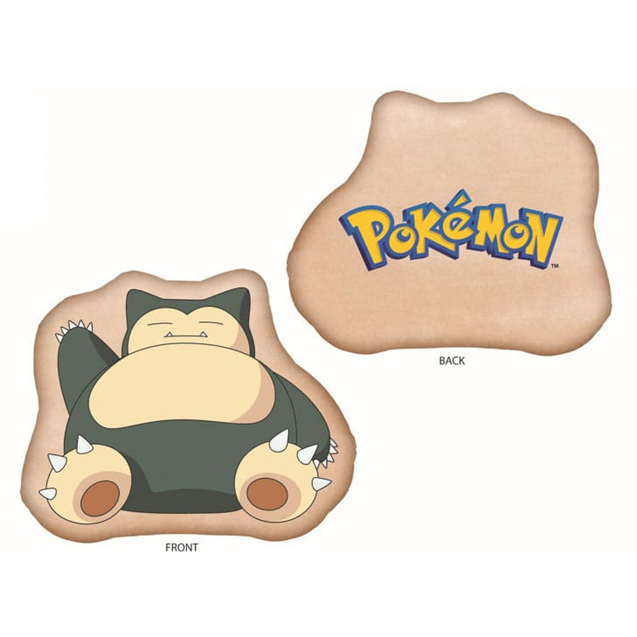 Immagine del prodotto Cuscino decorativo Pokémon Snorlax marrone 36 cm