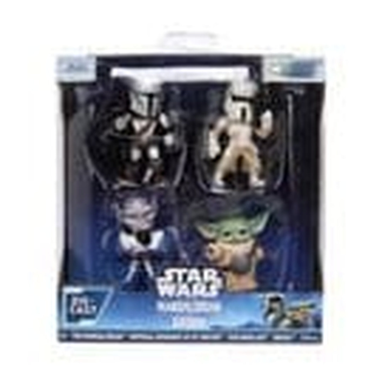 Produktbild Star Wars Minifiguren 4er-Pack Wave 2 6,5 cm