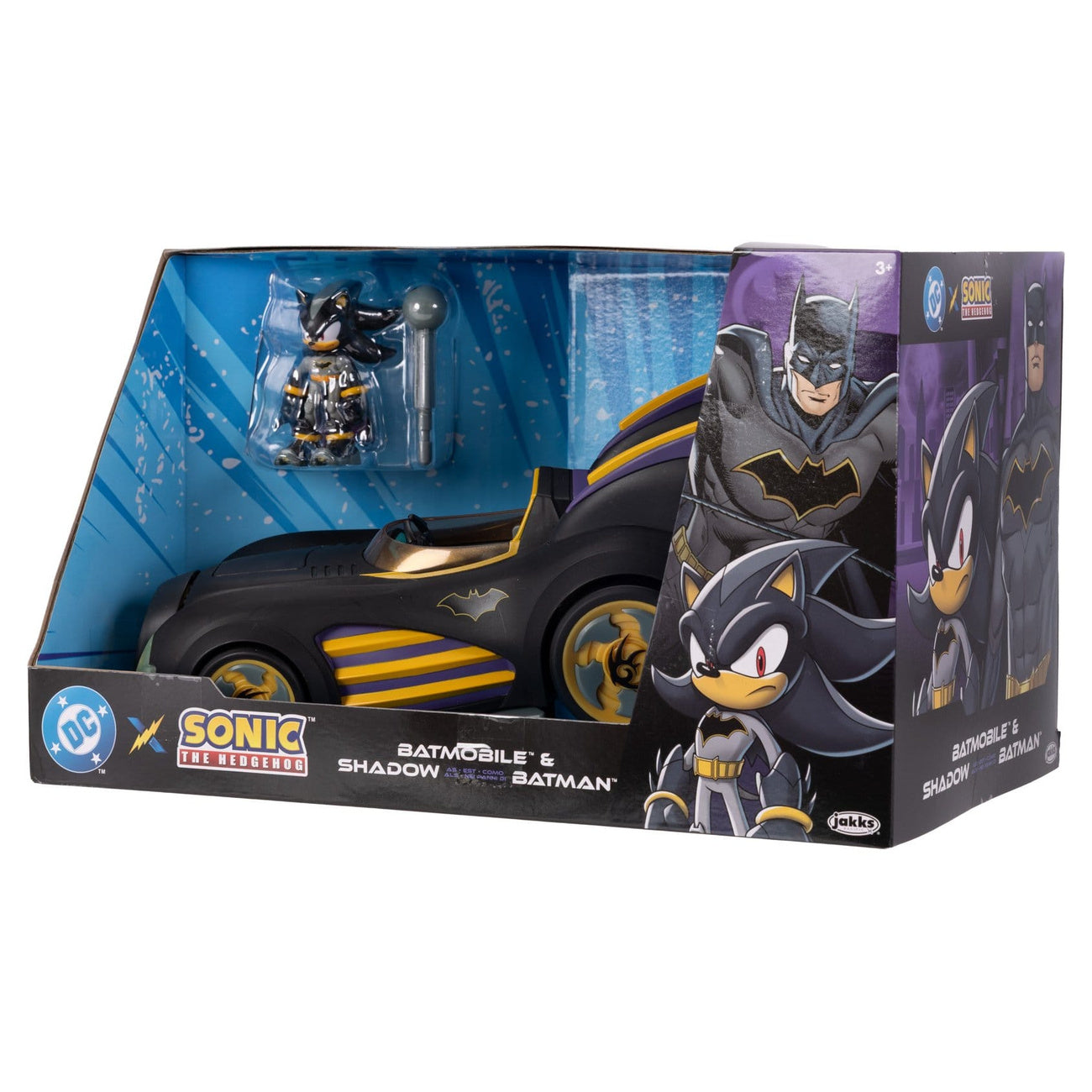 Product image DC x Sonic - The Hedgehog Shadow Action Figure with Vehicle