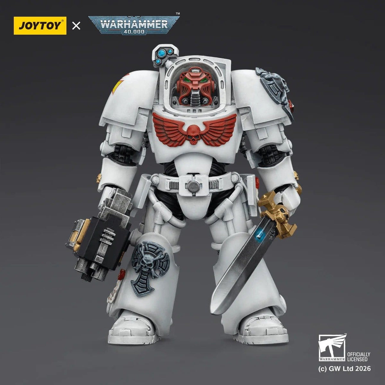 Product image Warhammer 40,000 White Scars Terminator 1 with Action Figure