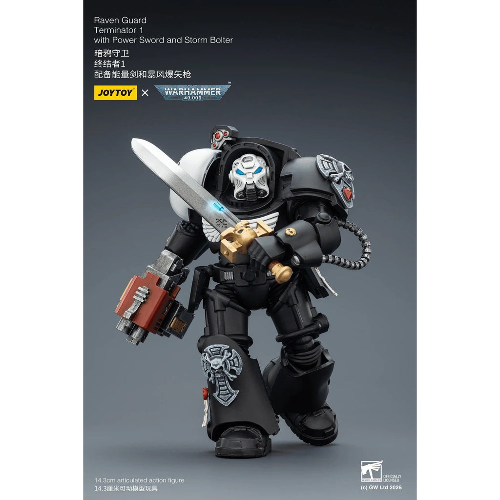 Product image Warhammer 40,000 Raven Guard Terminator 1 Action Figure with
