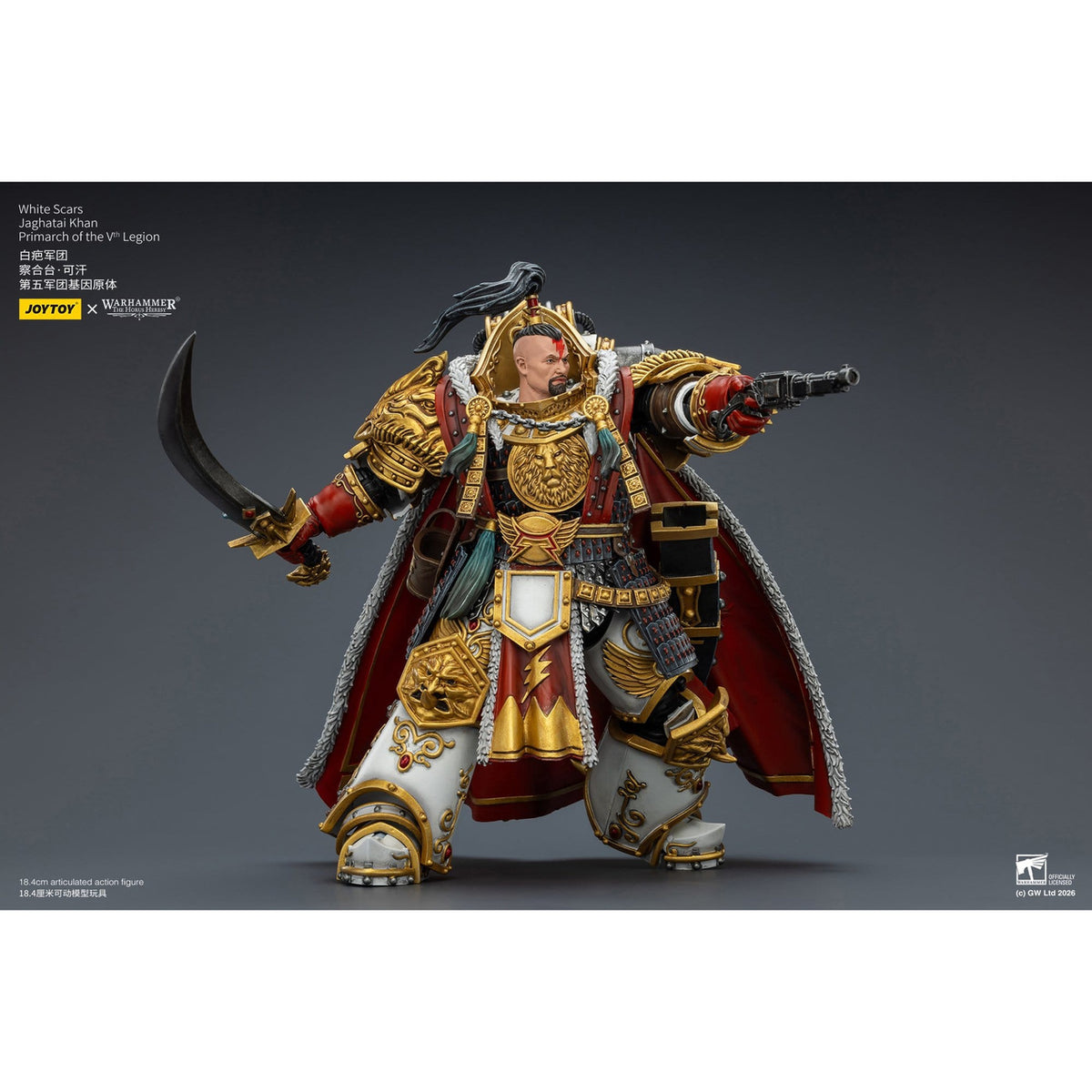 Immagine del prodotto Action figure Warhammer The Horus Heresy White Scars Jaghatai