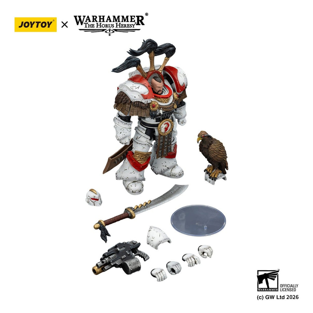Produktbild Warhammer 40,000 Actionfigur White Scars Legion Praetor in