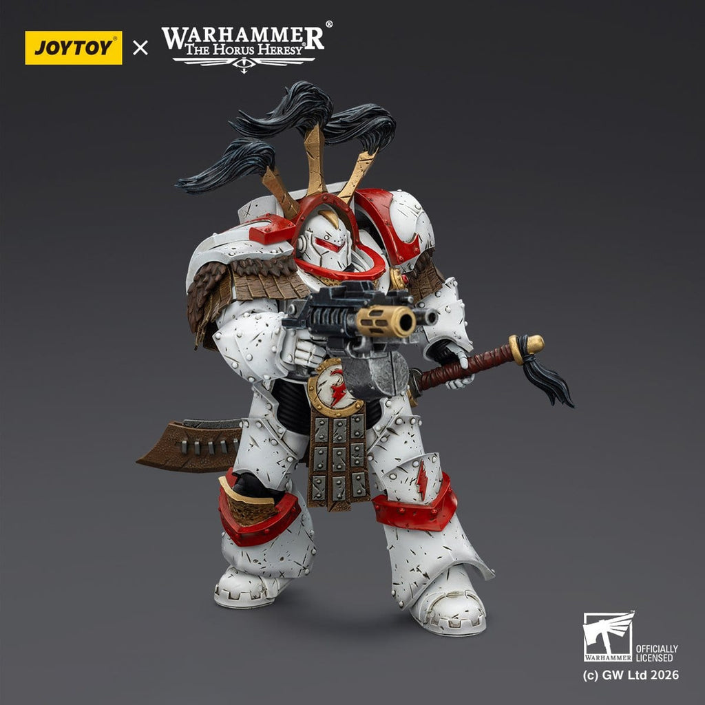 Produktbild Warhammer 40,000 Actionfigur White Scars Legion Praetor in