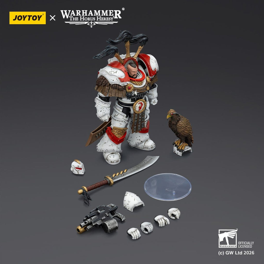 Produktbild Warhammer 40,000 Actionfigur White Scars Legion Praetor in