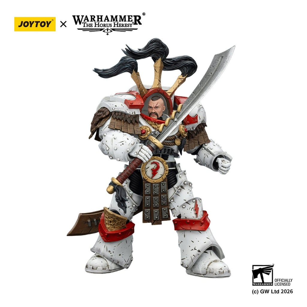 Produktbild Warhammer 40,000 Actionfigur White Scars Legion Praetor in