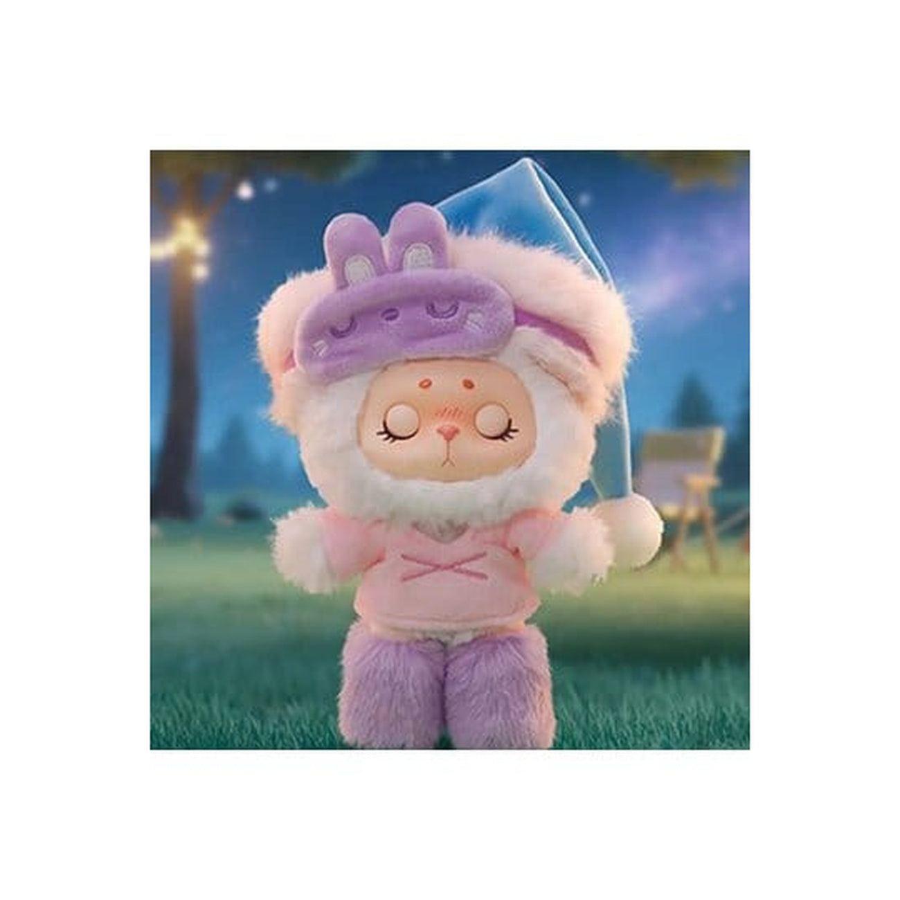 Immagine del prodotto Miehuu - Portachiavi di peluche misterioso Chill Manual
