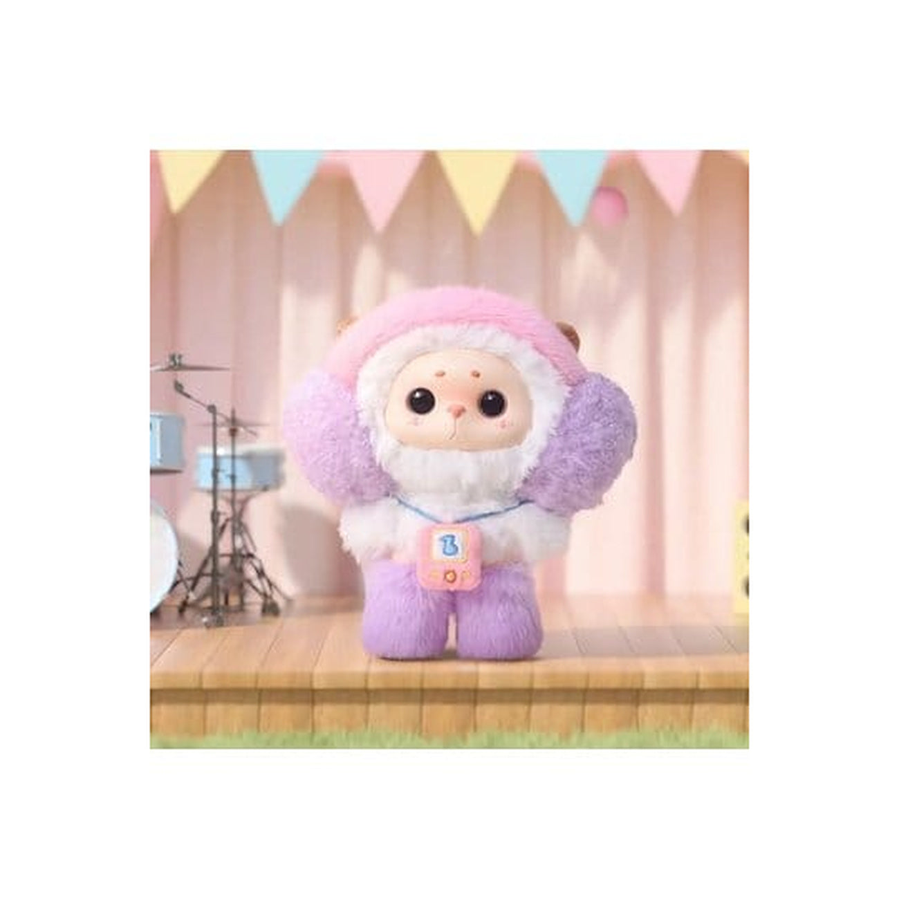 Immagine del prodotto Miehuu - Portachiavi di peluche misterioso Chill Manual