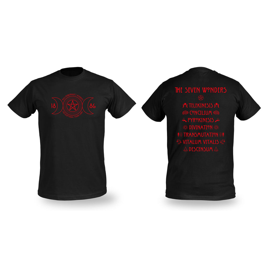 Immagine del prodotto T-shirt Seven Wonders per fan di American Horror Story