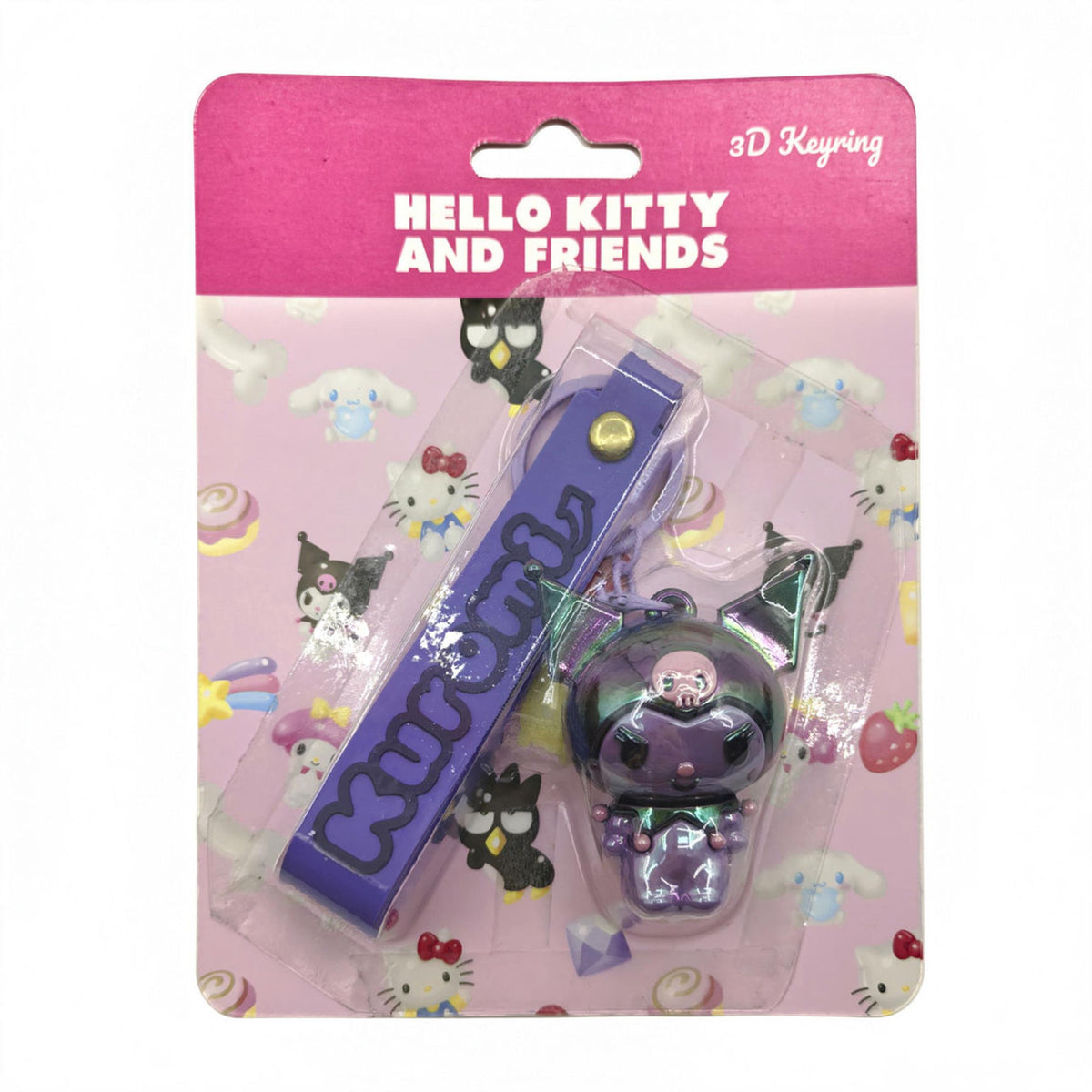 Produktbild Kuromi Schlüsselanhänger - Hello Kitty