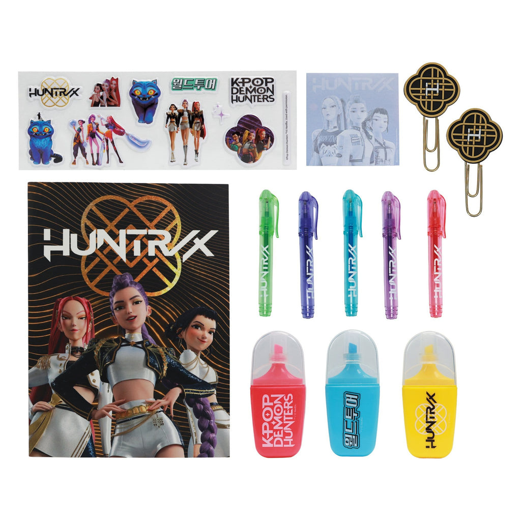 Produktbild KPop Demon Hunters Schreibset 10er-Pack Golden