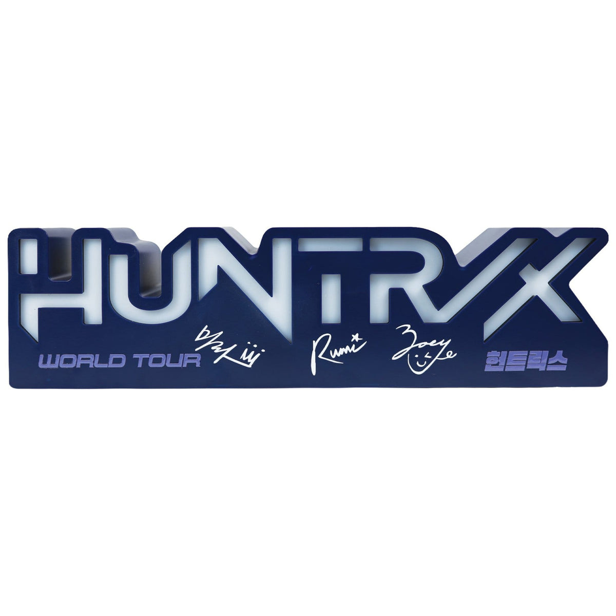 Image produit Lampe KPop Demon Hunters logo Huntr/x