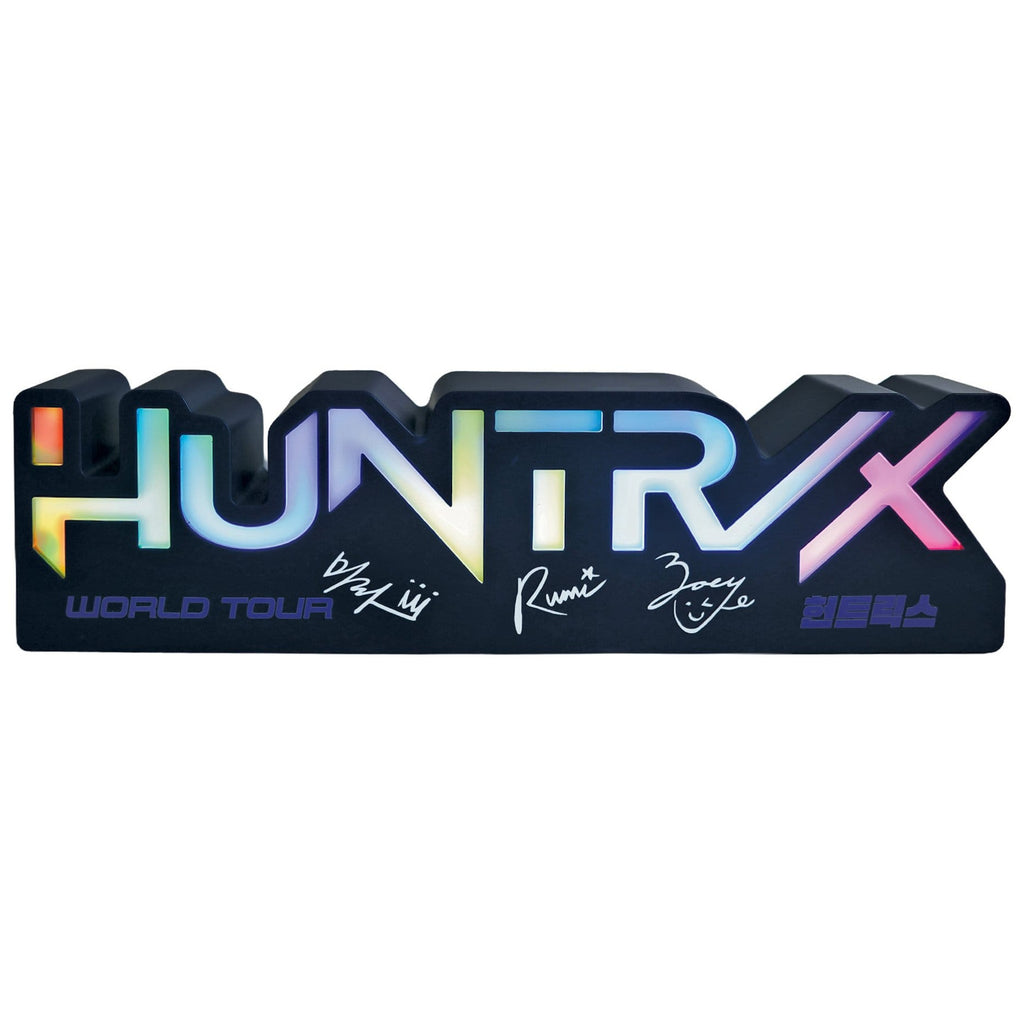 Image produit Lampe KPop Demon Hunters logo Huntr/x
