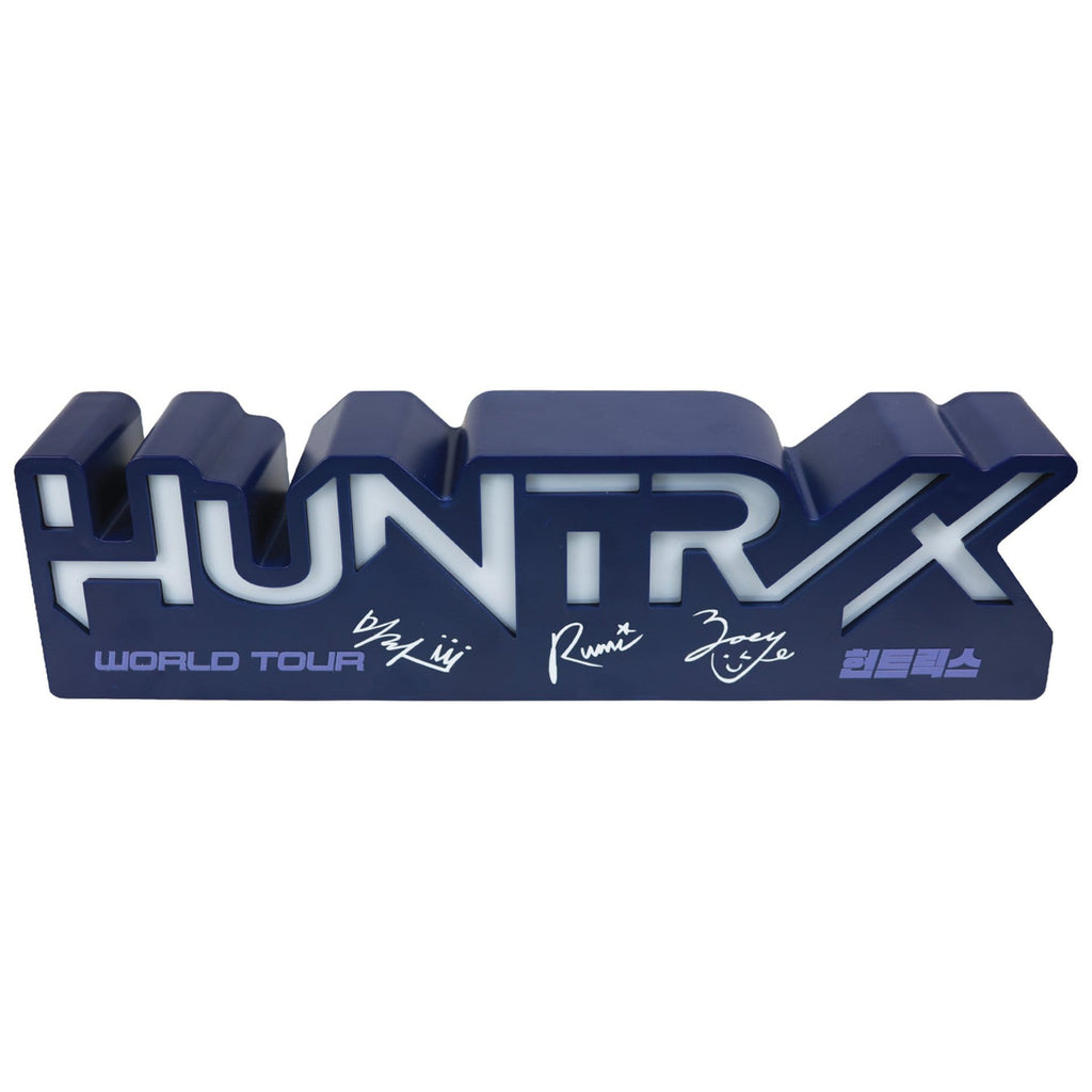 Image produit Lampe KPop Demon Hunters logo Huntr/x