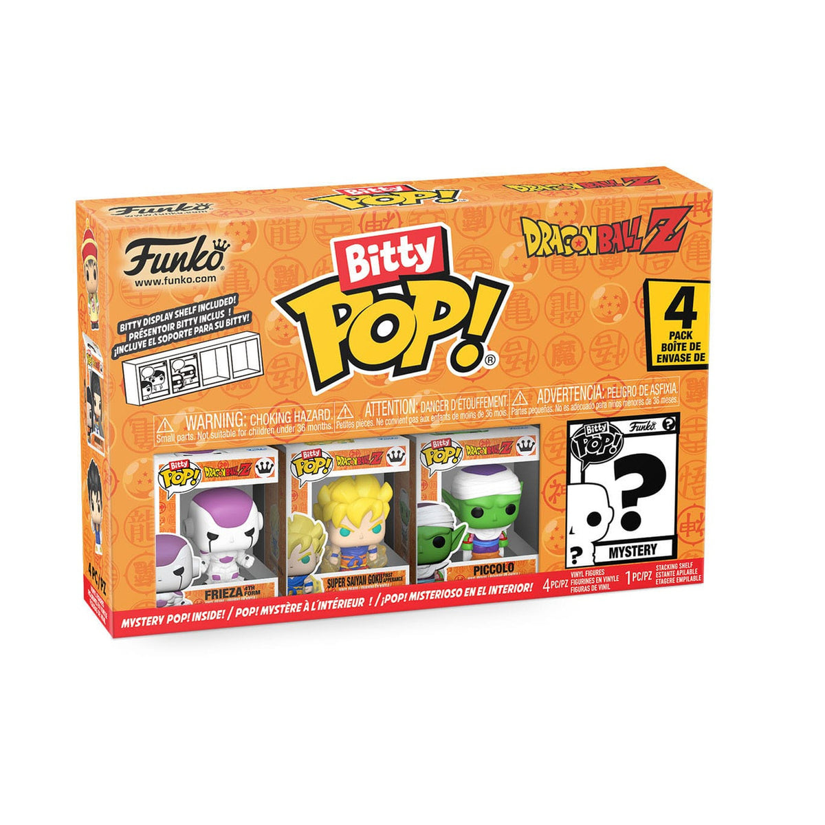 Image produit Dragon Ball Bitty POP! Figurines en vinyle lot de 4 série 4 2,5