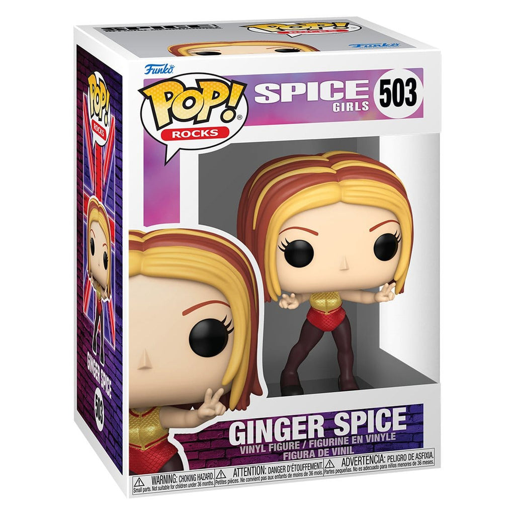 Image produit Spice Girls figurine POP! Rocks en vinyle Ginger Spice 9 cm