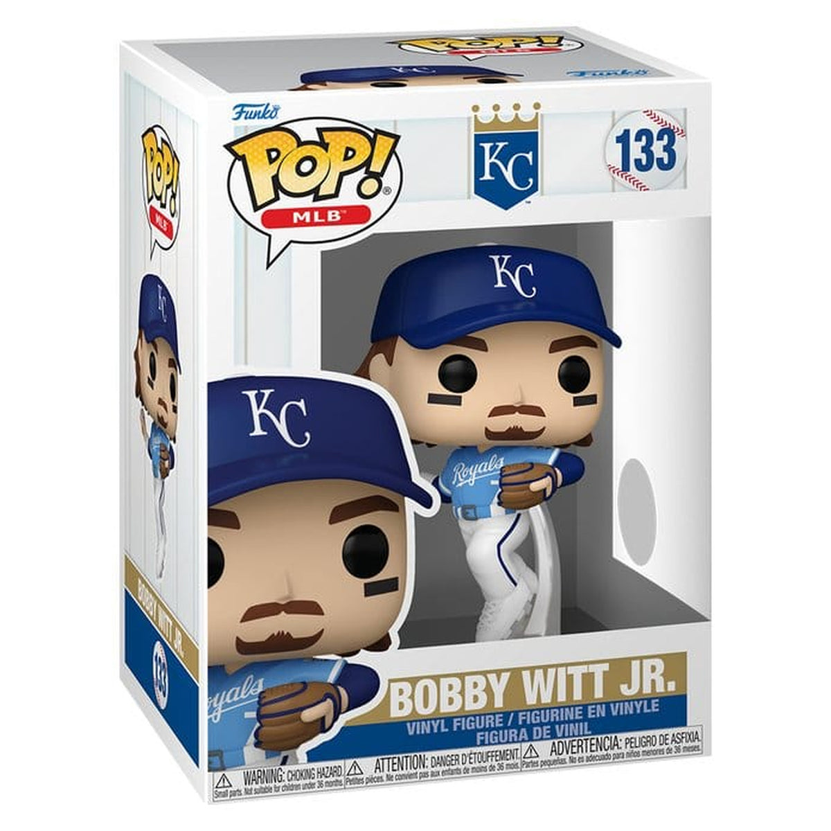 Produktbild MLB POP! Vinyl Figur Royals - Bobby Witt Jr 9 cm