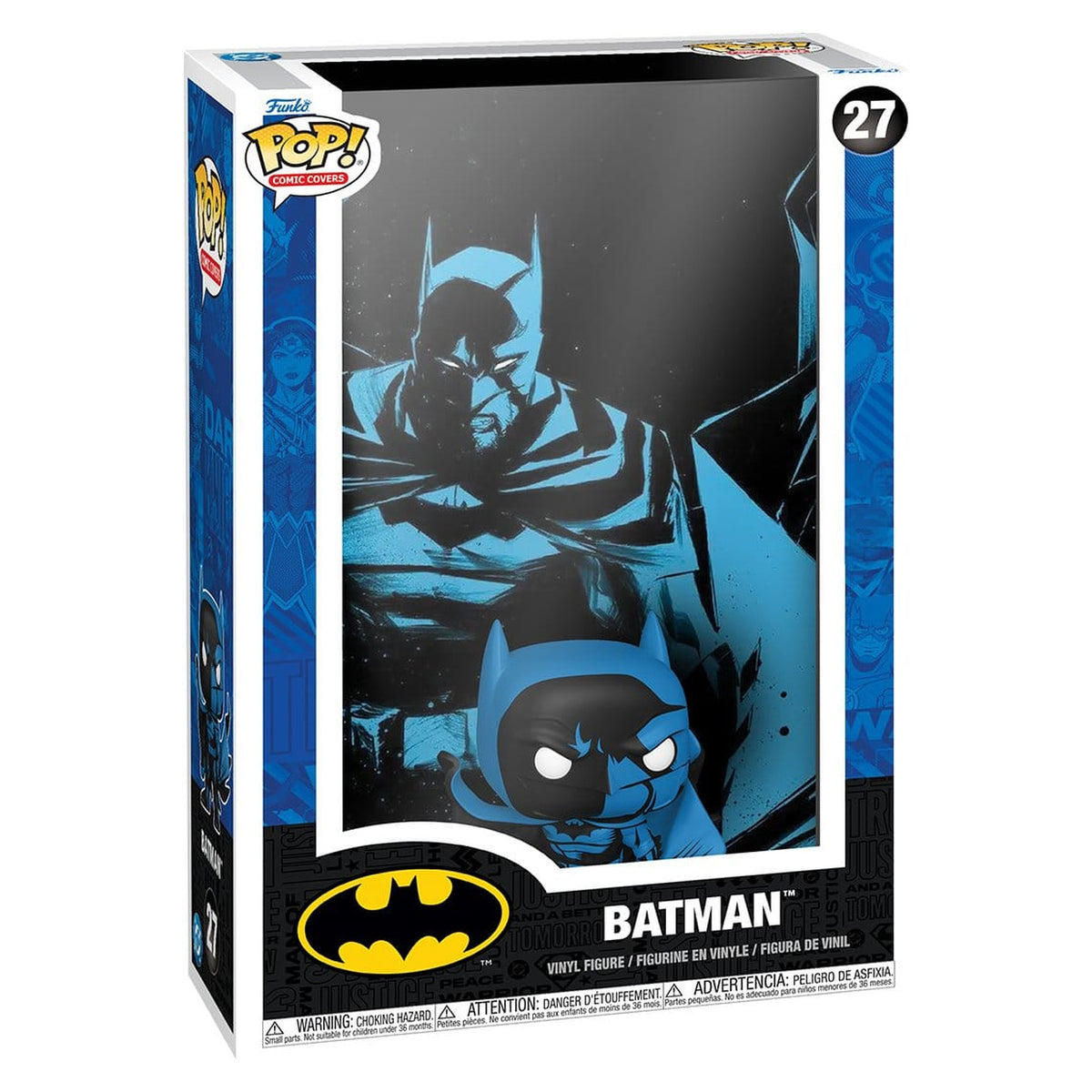 Produktbild DC Comics POP! Comic Covers Vinyl Figur Batman Black & Blue