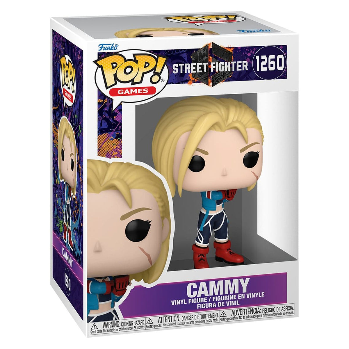 Produktbild Street Fighter 6 POP! Games Vinyl Figur Cammy 9 cm