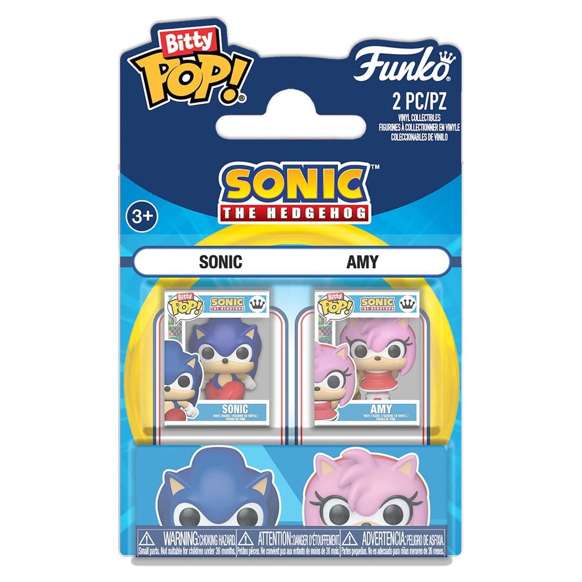 Product image Sonic the Hedgehog Bitty POP! Vinyl Figures 2-Pack Sonic