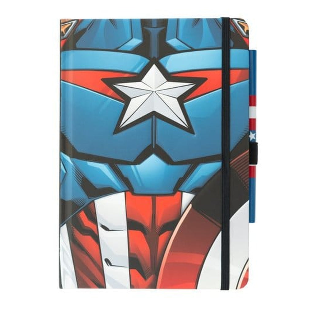 Product image Marvel Captain America Premium Notebook with Pen Uniform