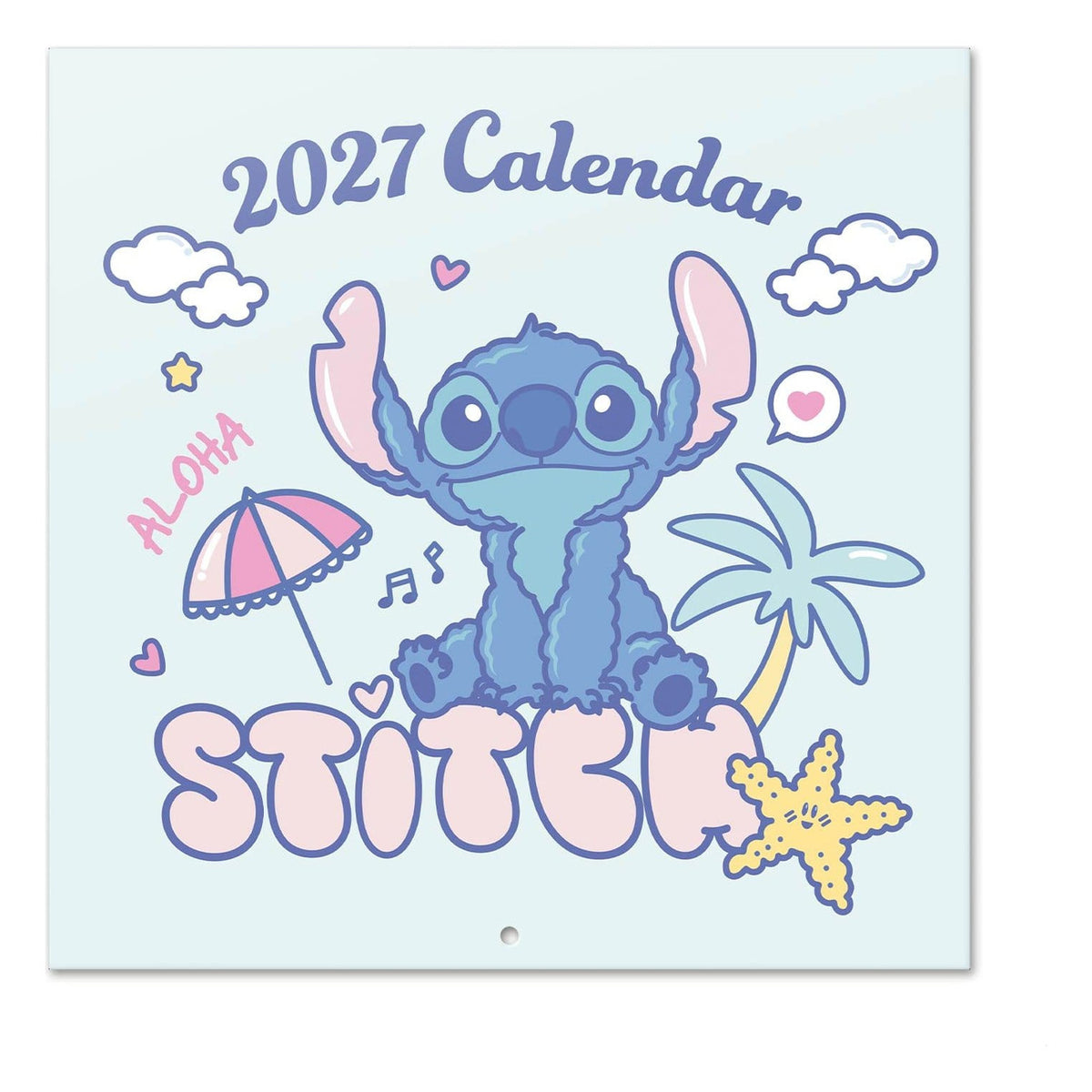 Produktbild Disney Stitch Wandkalender 2027 30 x 30 cm