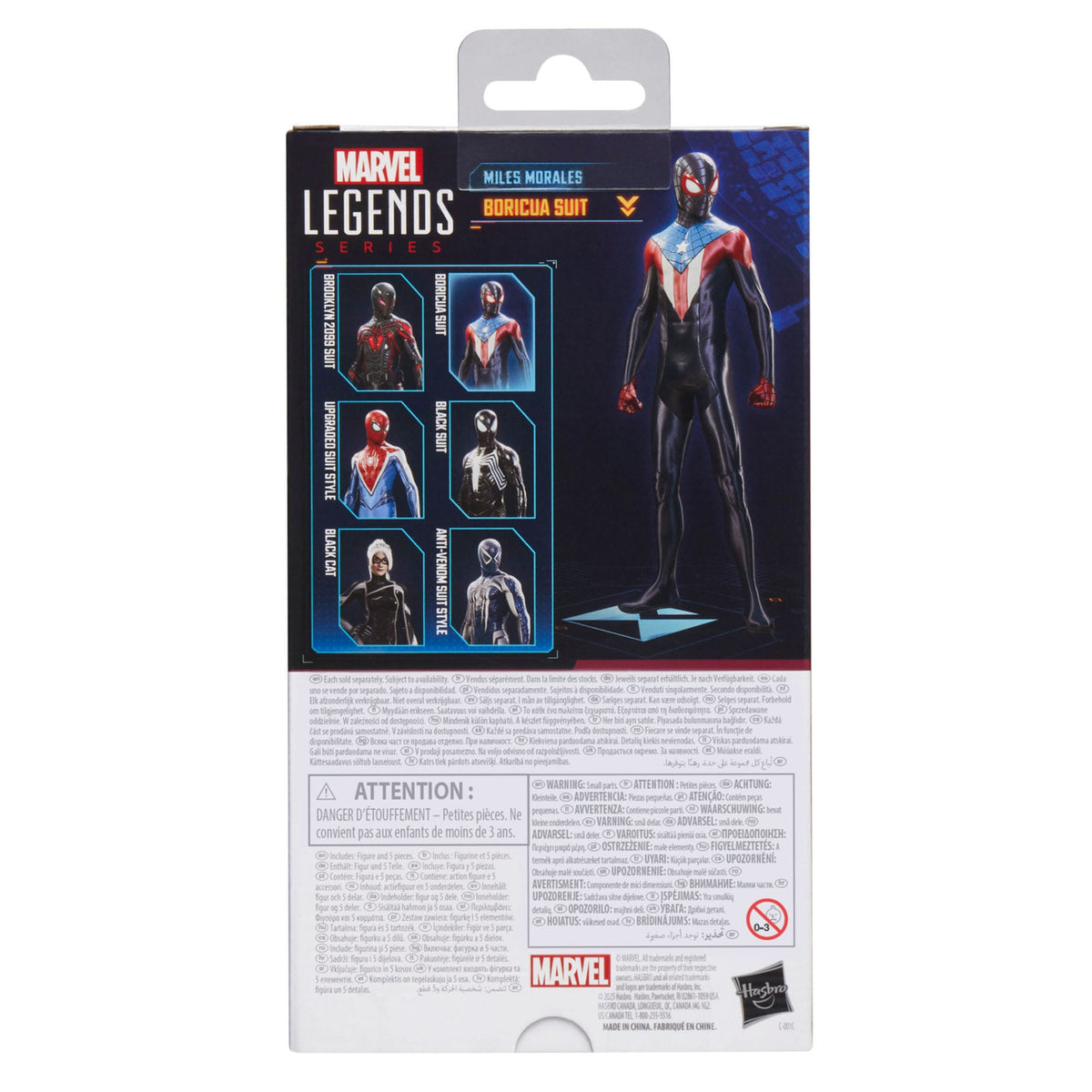 Produktbild Spider-Man 2 Marvel Legends Gamerverse Actionfigur Miles
