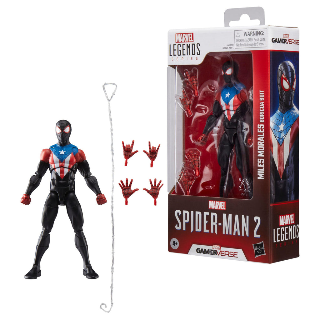 Produktbild Spider-Man 2 Marvel Legends Gamerverse Actionfigur Miles