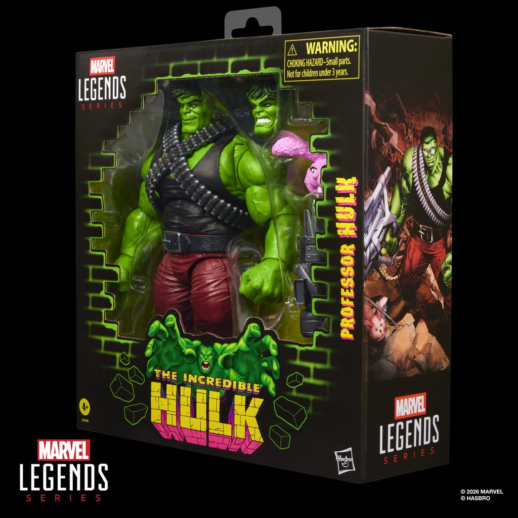 Produktbild The Incredible Hulk Marvel Legends Actionfigur Professor