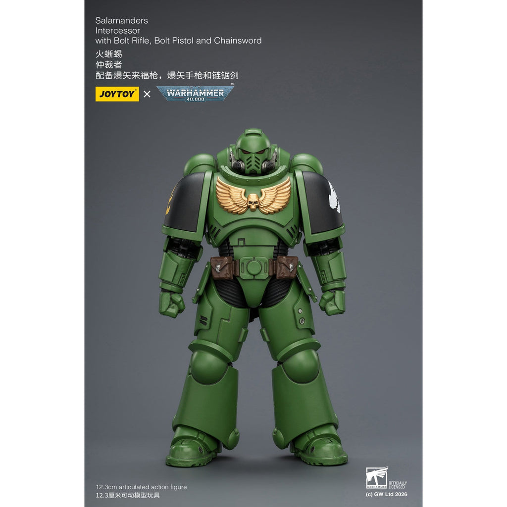 Produktbild Warhammer 40,000 Actionfigur Salamanders Intercessor 12 cm