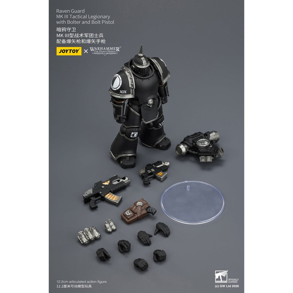 Produktbild Warhammer 40,000 Actionfigur Raven Guard MK III Tactical