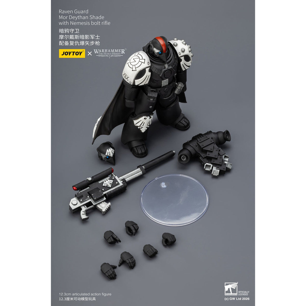 Produktbild Warhammer 40,000 Actionfigur Raven Guard Mor Deythan Shade