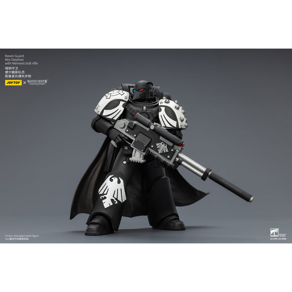Produktbild Warhammer 40,000 Actionfigur Raven Guard Mor Deythan 12 cm