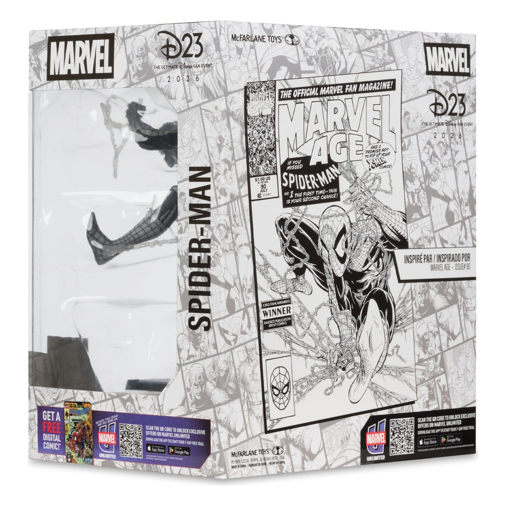 Produktbild Marvel PVC Statue 1/10 Spider-Man (Marvel Age #90) (Line