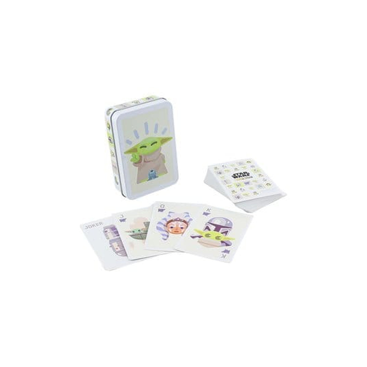 Produktbild Star Wars: The Mandalorian Spielkarten Grogu