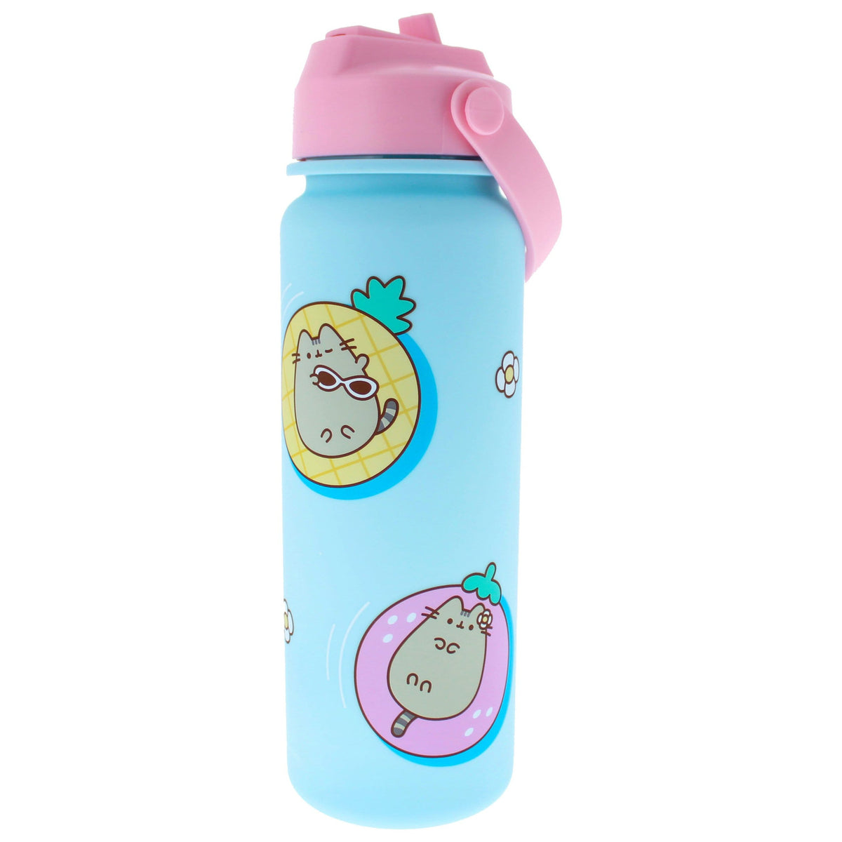 Produktbild Pusheen Trinkflasche Flip Top By The Pool Blau