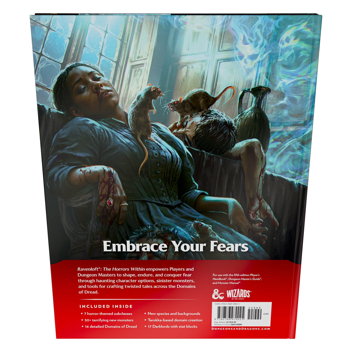 Produktbild Dungeons & Dragons RPG Ravenloft: The Horrors Within Buch