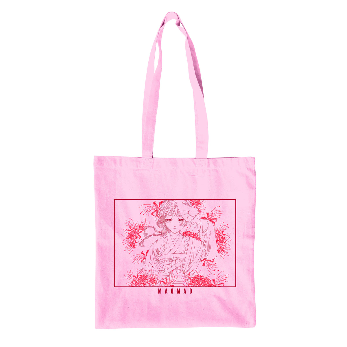 Immagine del prodotto Borsa in tela Maomao Flowers per fan de I diari della speziale