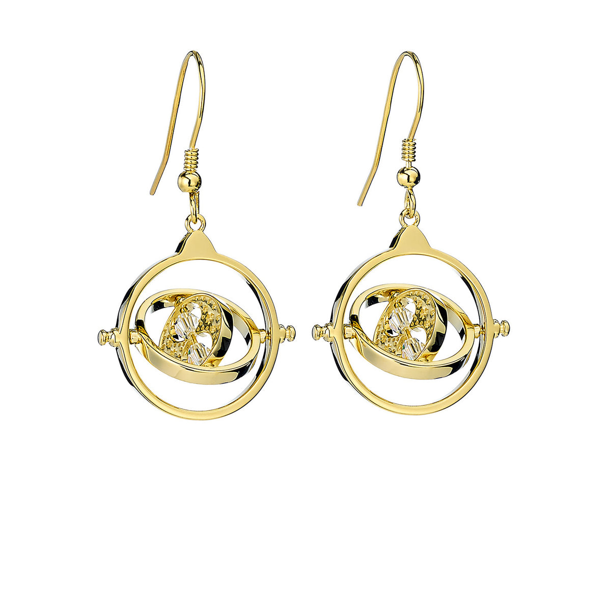 Image produit Harry Potter - Boucles d'oreilles Retourneur de Temps avec cristaux