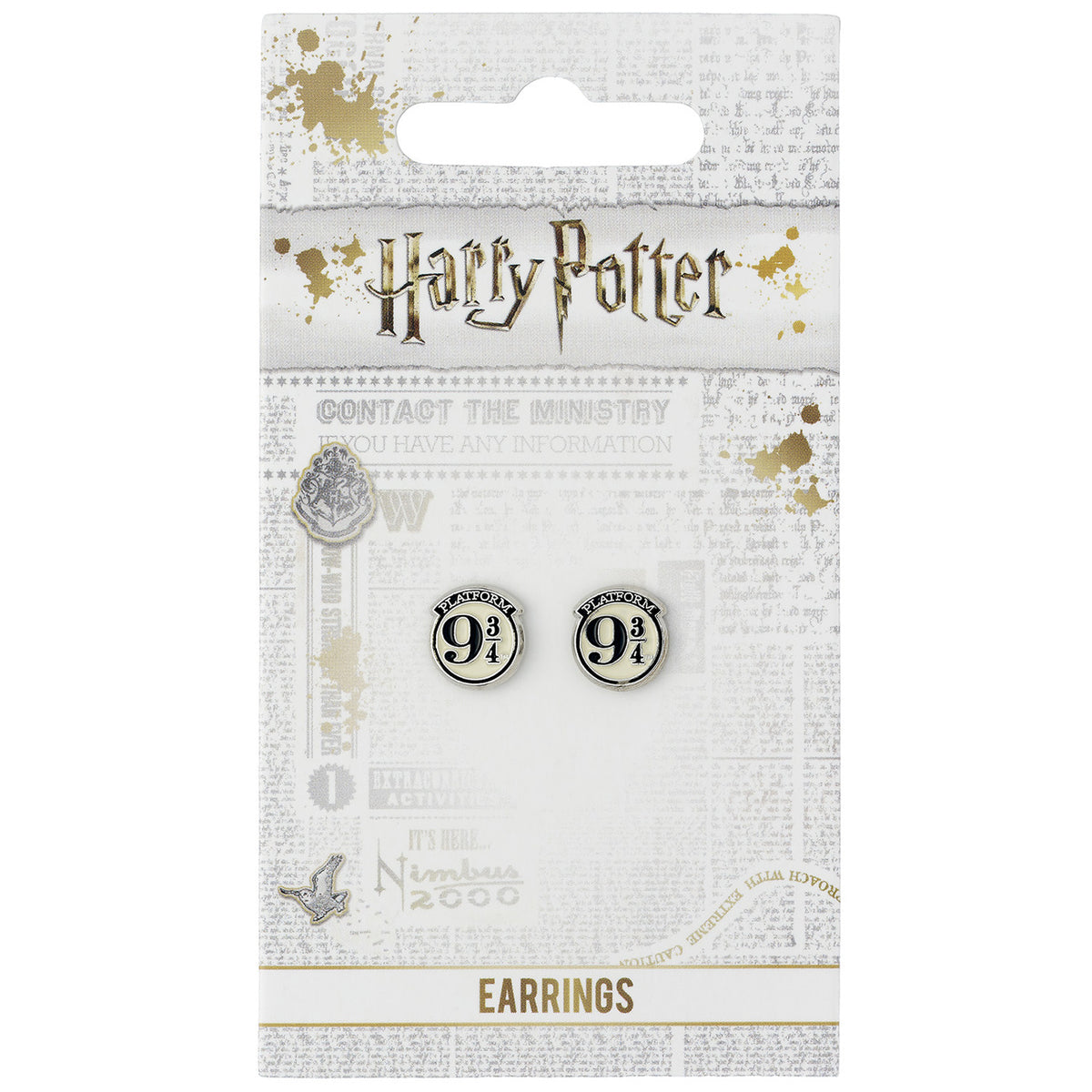Immagine del prodotto Harry Potter - Orecchini Binario 9 3/4