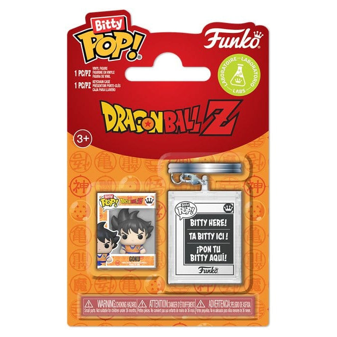 Image produit Dragon Ball Z - Funko Bitty Pop Goku et pendentif charm en acrylique