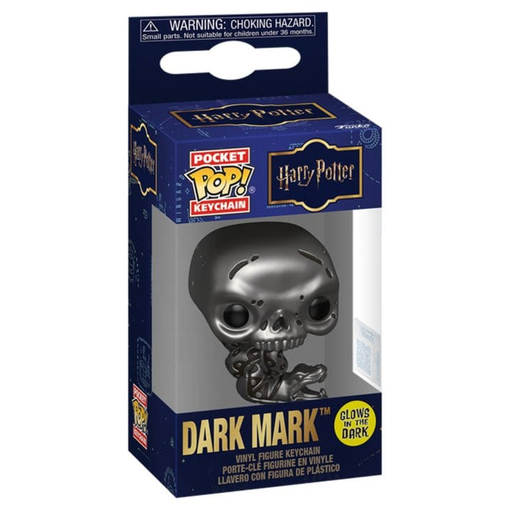 Image produit Harry Potter - Porte-clés Funko Pop Marque des Ténèbres phosphorescent