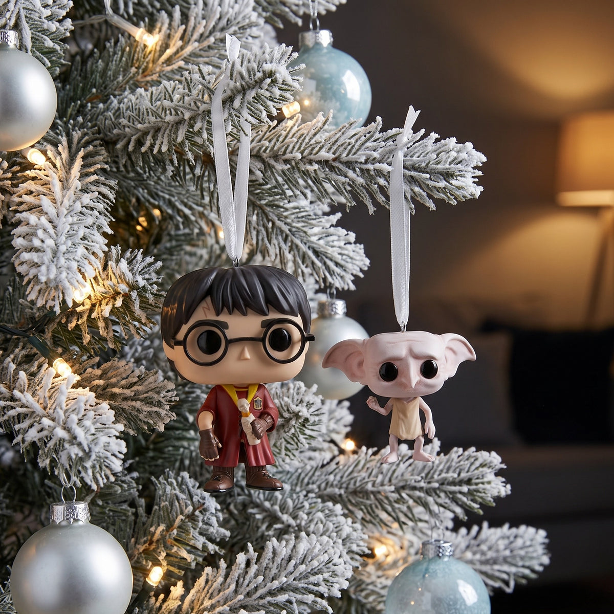 Image produit Harry Potter - Décoration de sapin Dobby et Harry