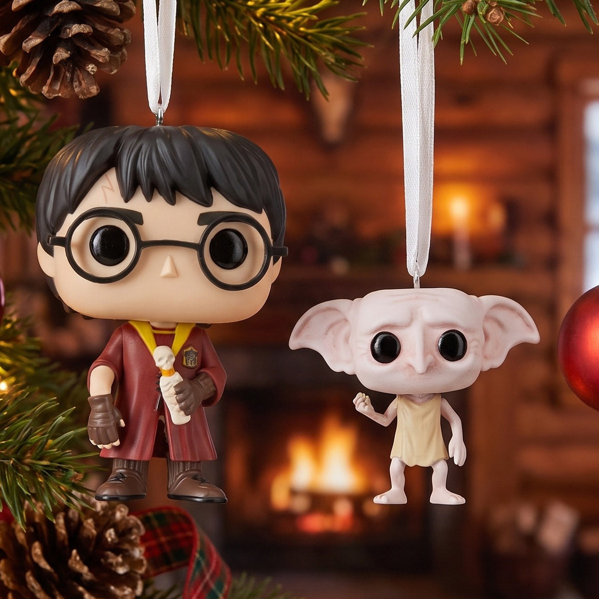 Image produit Harry Potter - Décoration de sapin Dobby et Harry