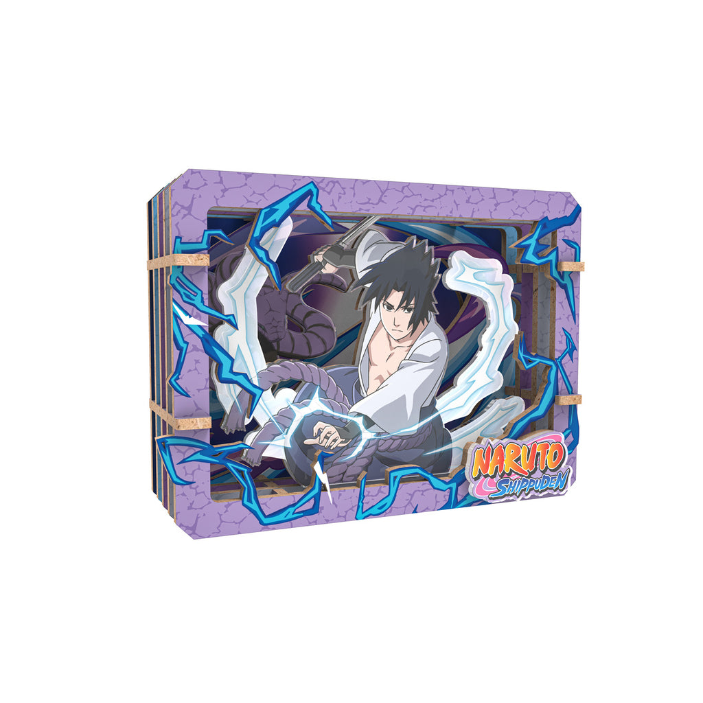 Immagine del prodotto Naruto - Ninjutsu Ultimate Arts Wooden Gallery 3D Mystery quadro in legno display da 6