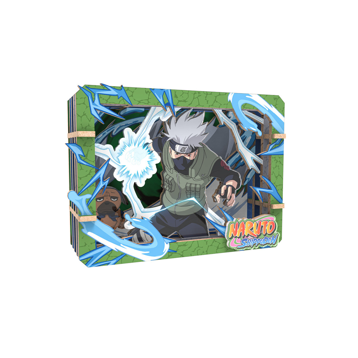 Immagine del prodotto Naruto - Ninjutsu Ultimate Arts Wooden Gallery 3D Mystery quadro in legno display da 6